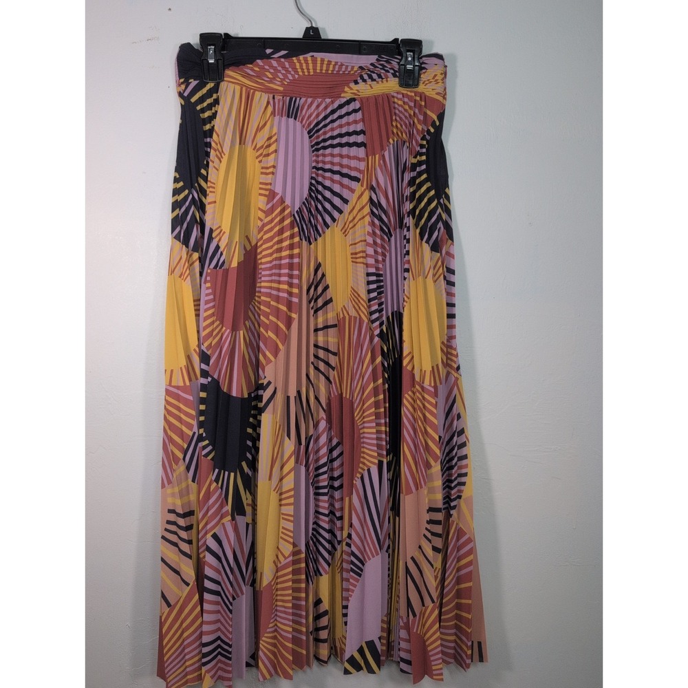 Ba&sh Bash Multicolor Pleated Maxi Skirt Size Large